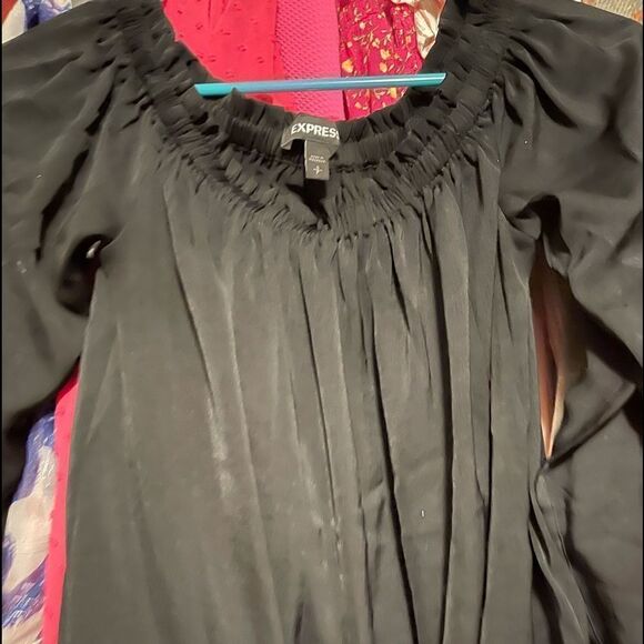 2/$15 Express black blouse!! - Picture 1 of 4